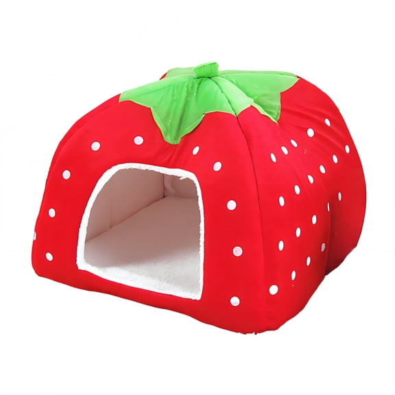 FURMORA Dog Beds & Furniture,Cocoon-Like Feel Comfort Dog Bed,Universal for Cats and Dogs Dog Bed Washable,Red,XL