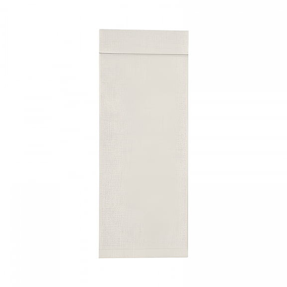 FURMORA Kitchen Door Blinds French Door Curtains-Linen Textured Privacy Door Blinds for Glass Doors,Kitchen & Patio-Energy Efficient Darkening Tie-Up Curtains-Stylish & Easy Install