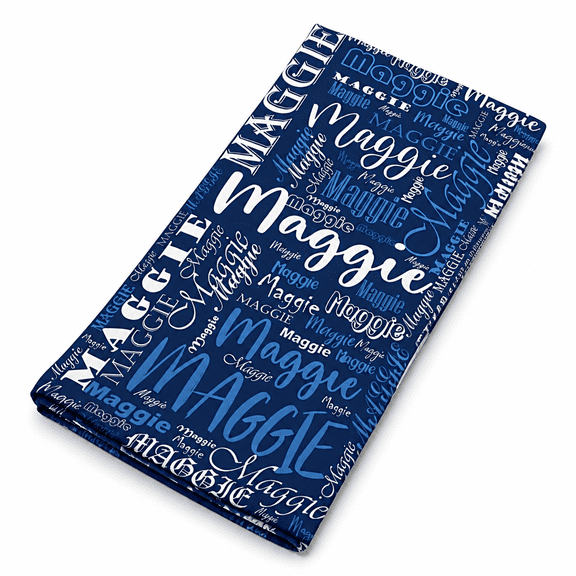 FURMORA Personalized Beach Towels With Name Custom Beach Towels For Kids&Adults Pool Bath Towels With Name Personalized Summer Gifts For Kids Adults Friends Travel