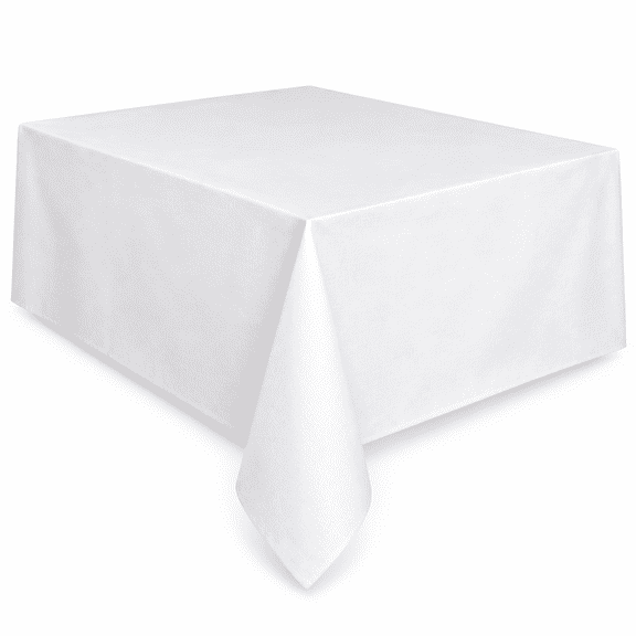 FURMORA Rectangle Vinyl Tablecloth,Waterproof Spillproof Plastic Flannel Backed Table Cloth,Wipe Clean Table Cover for Dining Table,Buffet Parties and Camping (6ft x 4.5ft)