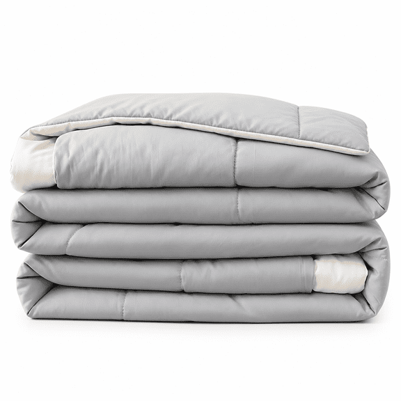 FURMORA Weighted Blanket for Adults Machine Washable Lightweight Cotton Quilt - Ideal For Air-Conditioned Rooms All-Season Cool Comfort Easy Care 43.3x59.05in