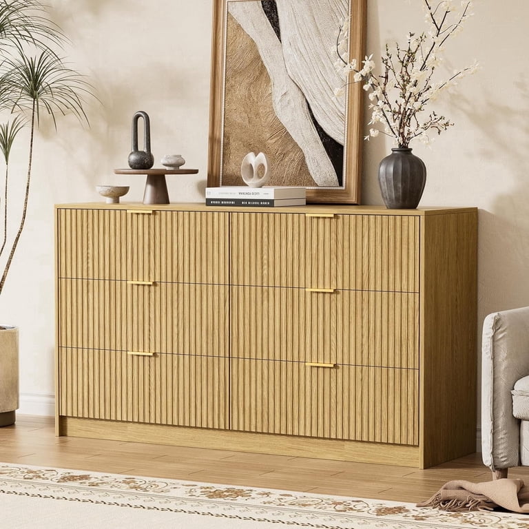 walmart modern dresser WAMPAT 2 in 1 Dresser with 9 Drawers for Bedroom, Wooden Dressers with Wide  Chest of Drawers,Modern Farmhouse Dresser TV Stand with Metal Handles for