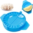 thumbnail image 1 of FURNIX 2-Pack Dumpling Maker Press,Bpa-Free Multi-Food Mold,Deep Concave Filling Dumpling Tool,Dishwasher-Safe Kitchen Gadget,Integrated Cutting Sealing Mold,Uniform Shape Empanada Pie Press, 1 of 5