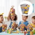 thumbnail image 1 of FURNIX 50Pc Clear Easter Bunny Chick Candy Bags,Cheerful Yellow Chick & Easter Egg Stickers Lightweight & Portable – Perfect For On-The-Go Use,Spring Easter Treat Candy Bags,Twist Ties Party Supplies, 1 of 4