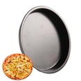 thumbnail image 1 of FURNIX 7 Inch Non-Stick Carbon Steel Pizza Pan,Round Baking Tray with Anti-Stick Coating,Even Heat Distribution Home Oven,Professional Pizza Crisper,Heavy Duty,Easy Release Dishwasher Safe Bakeware, 1 of 6