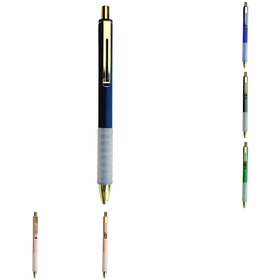 FURNIX Ballpoint Pen,Retractable Ball Point Pen For Men Women,Black Ink Medium Point,Smooth Writing,Comfortable Grip,Convenient Note-Taking,Nurse Teacher Supplies,College Study Work Accessories