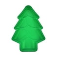 thumbnail image 1 of FURNIX Christmas Tree Silicone Molds For Cake & Cupcake,Non-Stick Baking Molds For Biscuits,Chocolate,Fondant. Diy Tools With Christmas Tree For Holiday Parties,New Year Celebration,Gift Green B, 1 of 8