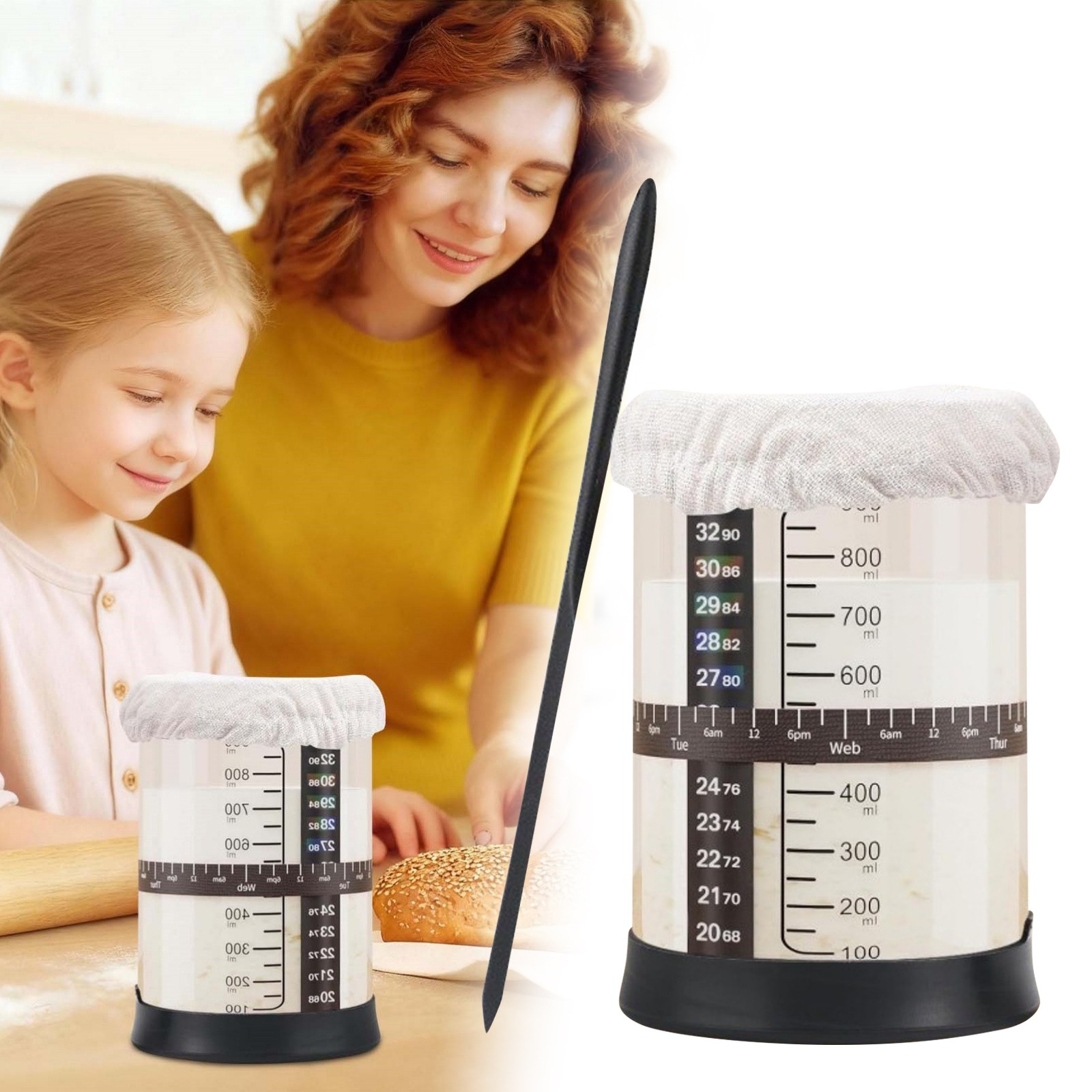 Photo inspiration: Visual Reference: Furnix Complete Home Baking Fermentation Kit Beginner Friendly Proofing
