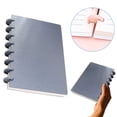 thumbnail image 1 of FURNIX Composition Notebooks,A5 Gray Discbound Notebook (80 Sheets),College Ruled Hardcover Notebook,Lined Spiral Journal Notebook,Journal For Office Teacher Supplies,Notebook For Work Note Taking, 1 of 9