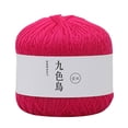 thumbnail image 1 of FURNIX Hand Knitting Yarn,60G Pink Thoughtful Yarn Gift For Crafters – Expresses Creativity & Care,Soft Mercerized Cotton Thread,Fingering Weight Yarn,Crochet Art Project Yarn,Lace Yarn For Knitting, 1 of 3