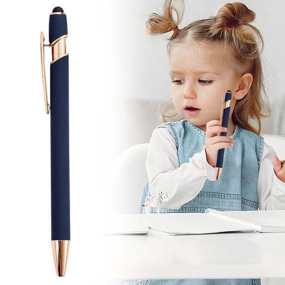 FURNIX Laser Engraved Ballpoint Pen With Retractable Mechanism And Metal Clip As Custom Writing Instrument For Teachers Students And Business Professionals