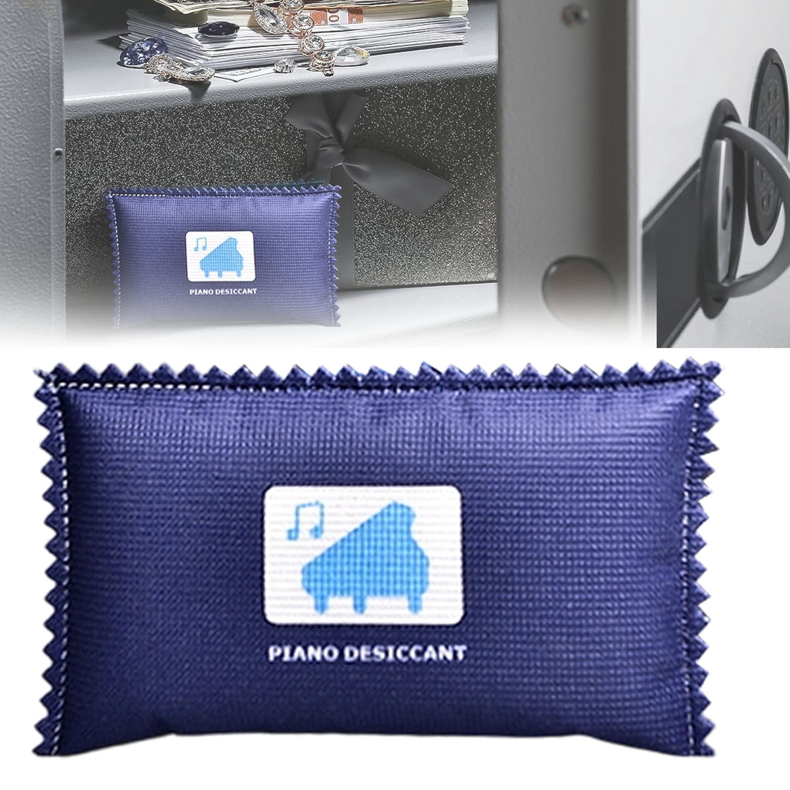 FURNIX Piano Instrument Desiccant Packs,Reusable Silica Gel with Color ...