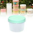 thumbnail image 1 of FURNIX Plastic Food Storage Containers Lids,160ml Airtight Jar,Reusable Microwave Freezer Light Green Lid,Small Portion,Leak-Proof Screw Top,BPA-Free,Meal Prep Sauces Snacks Travel, 1 of 9