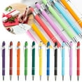thumbnail image 1 of FURNIX Retractable Stylus Pen With Ballpoint And Touch Screen Tip As 2-In-1 Writing Tool For School Classroom And Home Office Note Taking With Quick-Dry Black Ink, 1 of 3