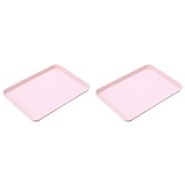 FURNIX Serving Tray,Food Trays,Reusable Serving Platters,Party Food Display,Kitchen Countertop Tray For Buffet,Fruit,Dessert,Snack,Veggie,Serving Platter For Parties,Wedding And Party 2Pc 8.26X11.6In