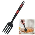 thumbnail image 1 of FURNIX Silicone Flexible Cooking Fork,Heat Resistant Kitchen Utensil for Baking Stirring,Beige,Non-Stick Silicone Fork,Heat Safe Kitchen Tool for Cooking Whisking Serving,Beige, 1 of 7