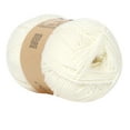 thumbnail image 1 of FURNIX Soft Cotton Yarn Skeins,Beige Diy Holiday Gift Yarn – Make Warm Accessories For Family & Friends,Cotton Sock Yarn，Lightweight Scarf Yarn，Baby Clothes Crochet Yarn,Soft Yarn For Crocheting Soft, 1 of 2
