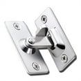 thumbnail image 1 of FURNIX Stainless Steel 90 Degree Right Angle Hook Lock,Sliding Barn Door Hardware,Heavy Duty Security Latch for Cabinet Gate,Rust-Proof Thickened Base Welded Seal,Easy Toggle Design for Wooden Doors, 1 of 5