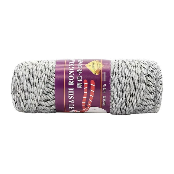 FURNIX Wool Blend Yarn,75G White Diy Fashion Yarn,Creates Unique Sweaters & Accessories,Soft Cotton Blend Yarn,Blanket Making Supply,Free Pattern Yarn,Acrylic Yarn,Home Textiles,Eye-Catching Reliable