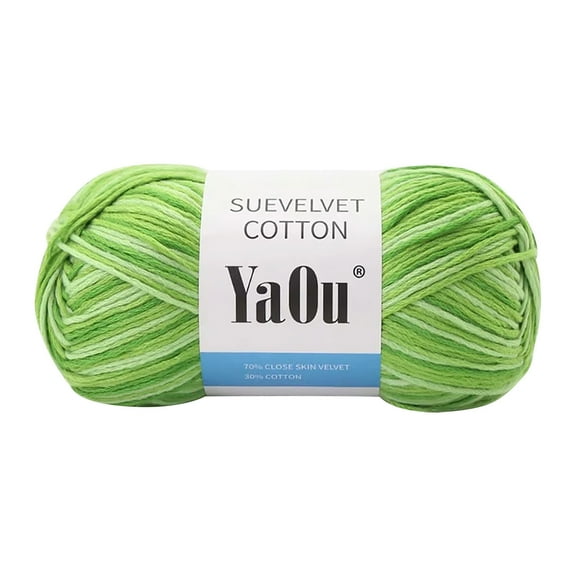 FURNIX Yarn For Crochet/Knitting,Green Diy Holiday Gift Yarn – Make Warm Accessories For Family & Friends,Multicolor Yarn Skeins,Crochet Craft Yarn,Beginner Knitting Yarn,Skin-Friendly Hypoallergenic