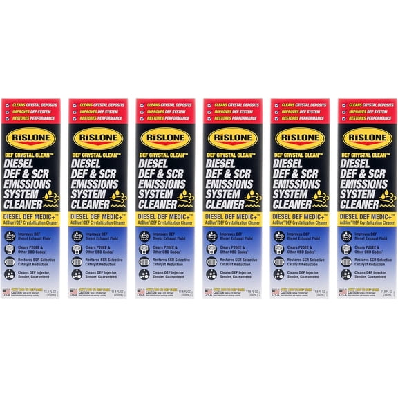 FURNO 4784-6PK DEF Crystal Clean™ Diesel DEF & SCR Emissions System Cleaner, 11.8 oz (Pack of 6)