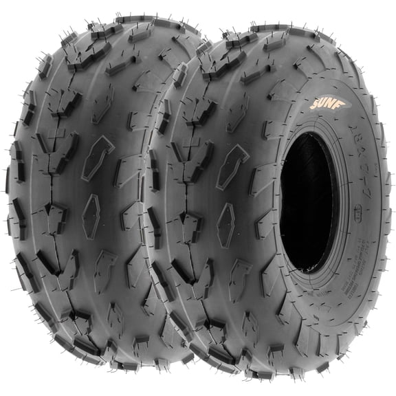 FURNO ATV UTV Sport Tires 20x7-8 Directional Knobby Tread 6 PR Tubeless A007, Set of 2