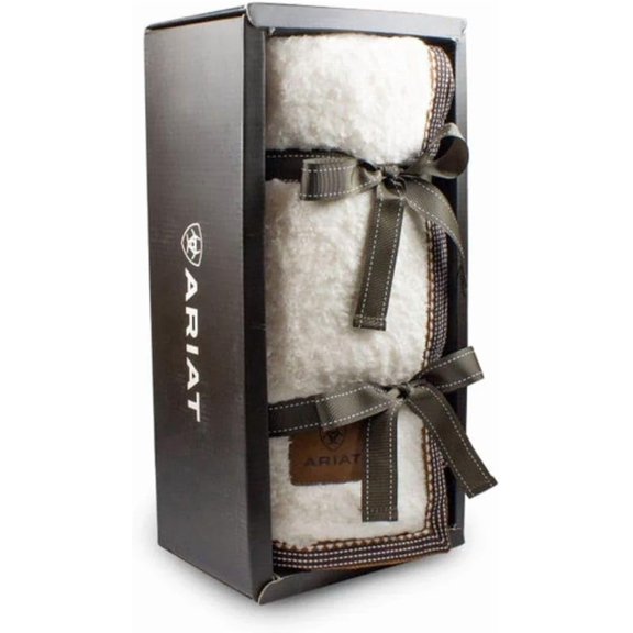 FURNO Snuggle Appaloosa Blanket, 50" x 60" | Lightweight Comfy Soft Cozy Warm Fluffy Throw Blanket in Beautiful Gift Box