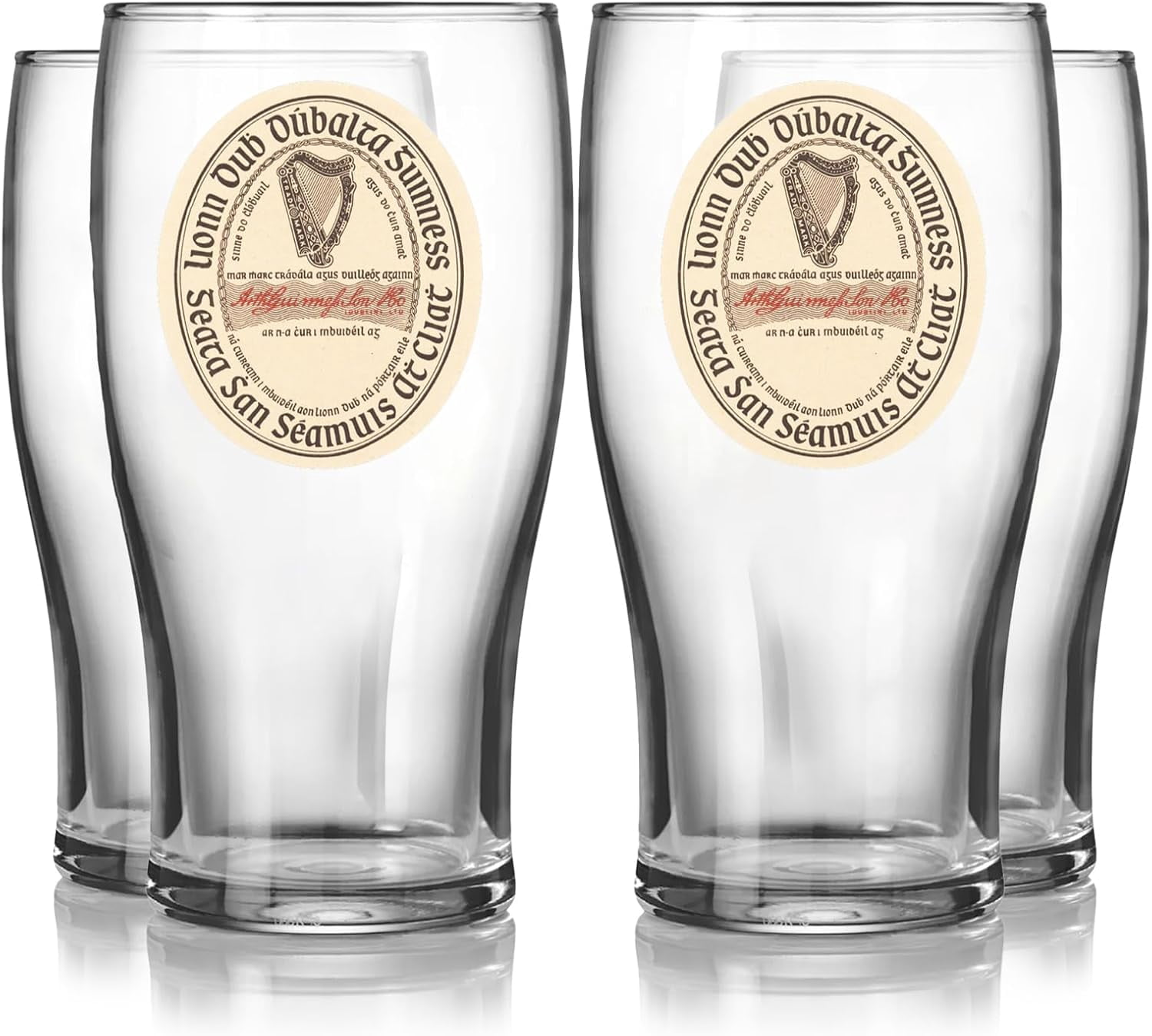 FURNO Vintage Label Pint Glass Gift Set – 4 Pack | Official Merchandise ...