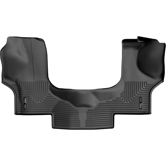 FURNO Weatherbeater Floor Mats | Fits 2015-2024 Chevrolet Express Van & GMC Savana Van 1500/2500 / 3500 | Front Row, 1-pc Black - 18741