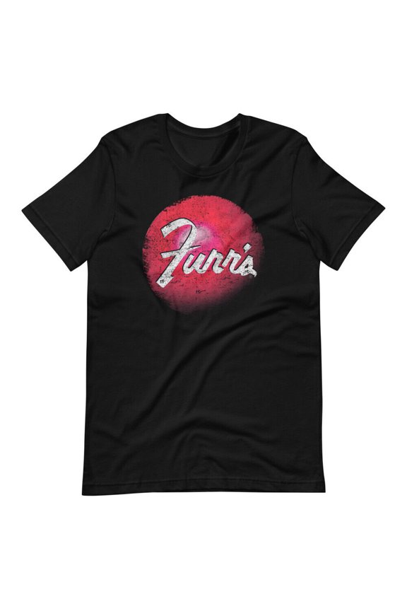 FURRS Cafeteria Restaurant Graphic Tee Shirt Short-Sleeve Unisex T-Shirt