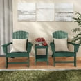 thumbnail image 1 of FURRYFECTION Adirondack Chairs Set of 2,HDPE All-Weather Adirondack Chair, Plastic Outdoor Patio Lawn Chairs for Patio Garden Backyard Deck,Forest, 1 of 6