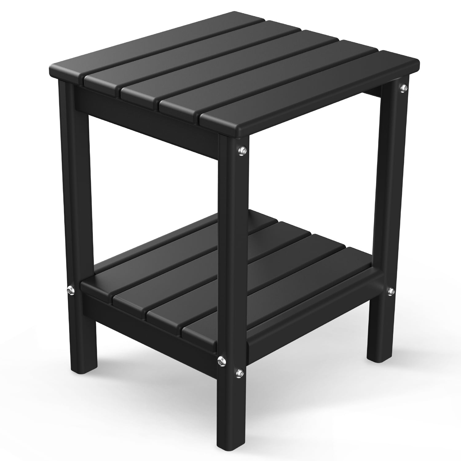 Black adirondack side sale table