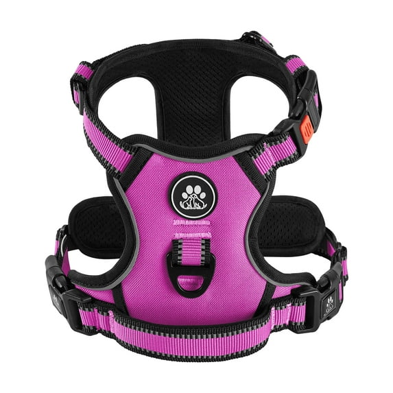FURRYFECTION No Pull Dog Harness for Medium Large Dogs, 360° Reflective Dog Vest Harness with Easy Control Handle