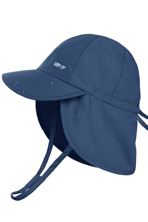 Baby Sun Hat with Neck Flap UPF 50+ Adjustable Baby Boys Girls Summer Beach Hat for Traveling Swim Hat