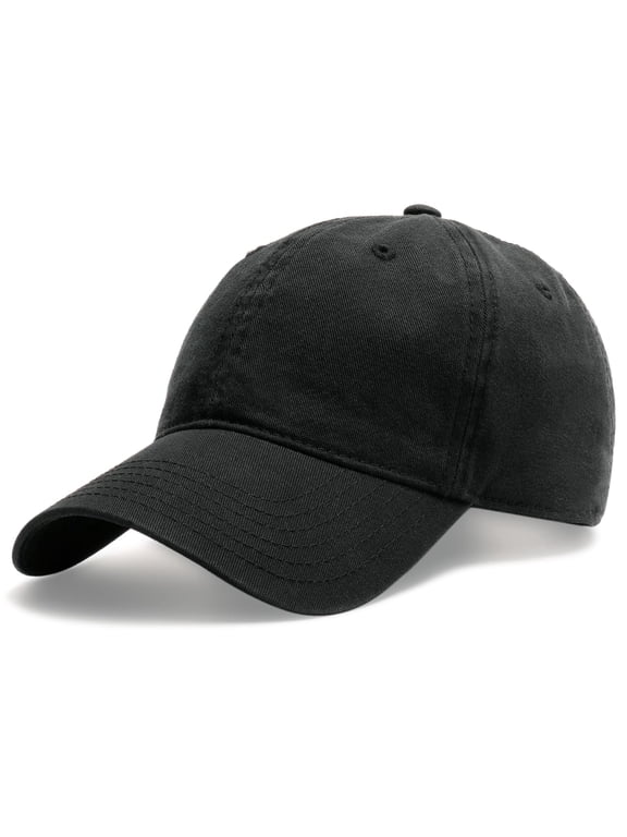 Unisex Vintage Washed Unstructured Baseball Cap Washed Cotton Adjustable Dad Hat