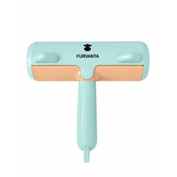 FURVANTA Reusable Pet Hair Remover Roller, Self-Cleaning Lint Roller for Dog & Cat Hair, Fur Remover for Furniture, Couch, Carpet, Car Seats, Clothing & Bedding, No Adhesive Required