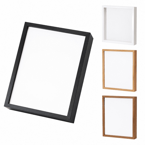 FURVENA 2026 New Shadow Box Frame Display Case,Flower Display 3D Picture Frames,Seashell Display Box with Thickened Glass for Desktop Decoration for Living Room,Bedroom,Office,Study,Shelf