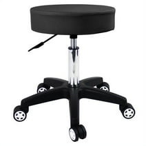 Jadona Adjustable Work/Office Stool with Wheels, Garage Shop Stools