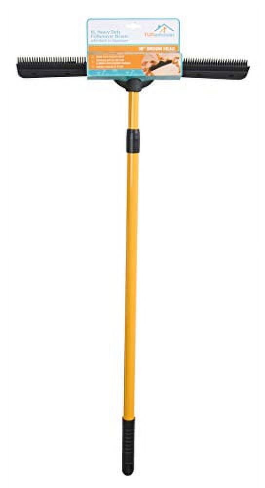 FURemover XL Heavy Duty Pet Hair Remover Broom, MultiSurface Squeegee