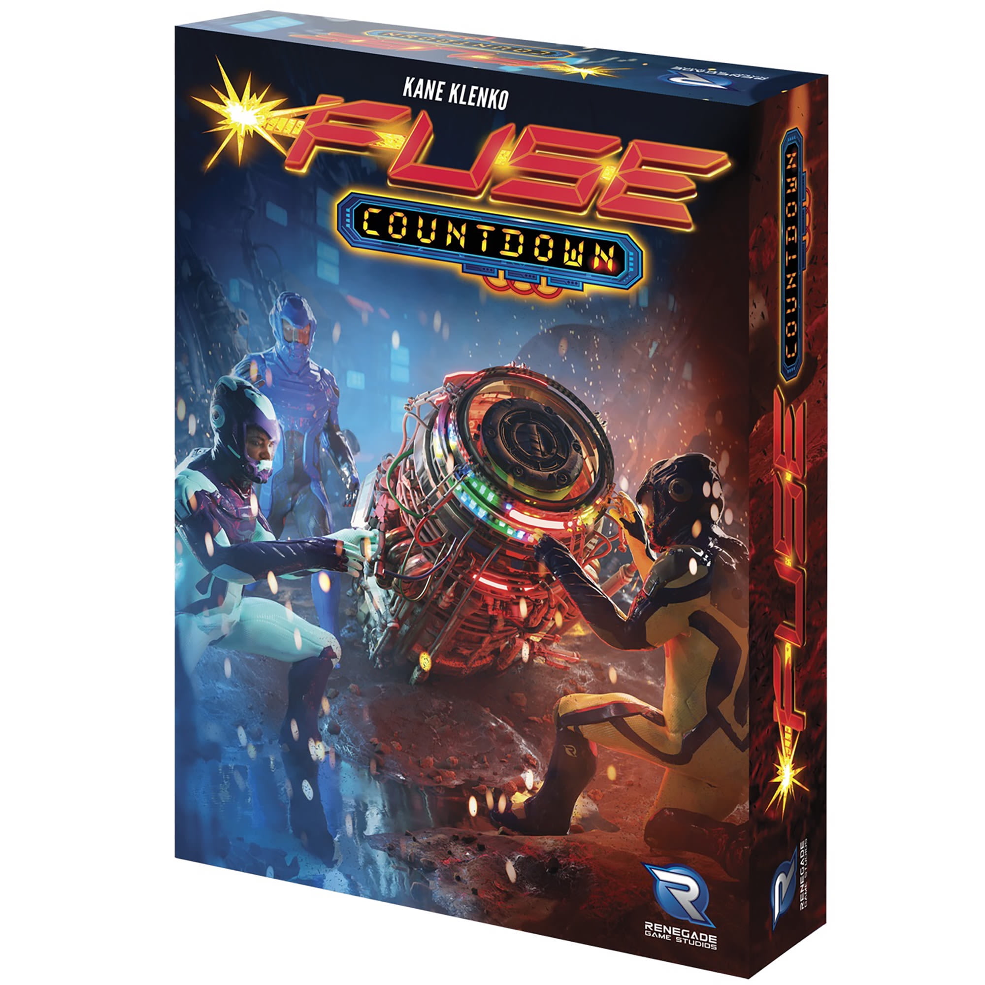 Fuse: Countdown - A Standalone Game Or Expansion for The Original Game,  Renegade Game Studios, Cooperative Intense Gameplay, Family Strategy, Ages