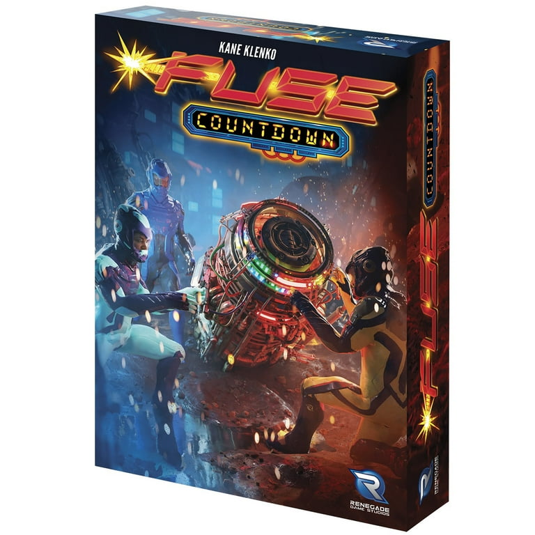 Fuse: Countdown - A Standalone Game Or Expansion for The Original Game, Renegade Game Studios, Cooperative Intense Gameplay, Family Strategy, Ages 14+, 1-5 Players, 10 Min Play Time Fuse: Countdown - A Standalone Game Or Expansion for The Original Game, Renegade Game Studios, Cooperative Intense Gameplay, Family Strategy, Ages 14+, 1-5 Players, 10 Min Play Time