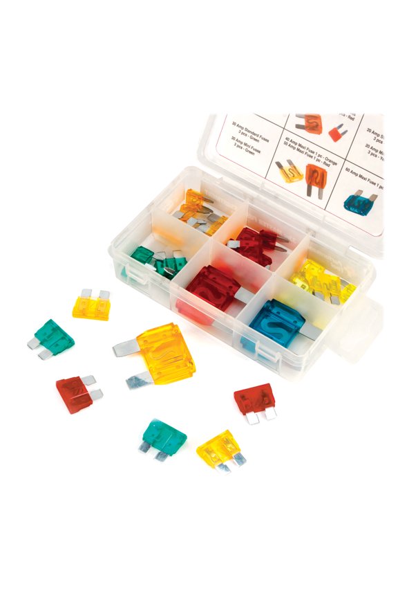 W5370 33-Piece Master Fuse Assortment , black