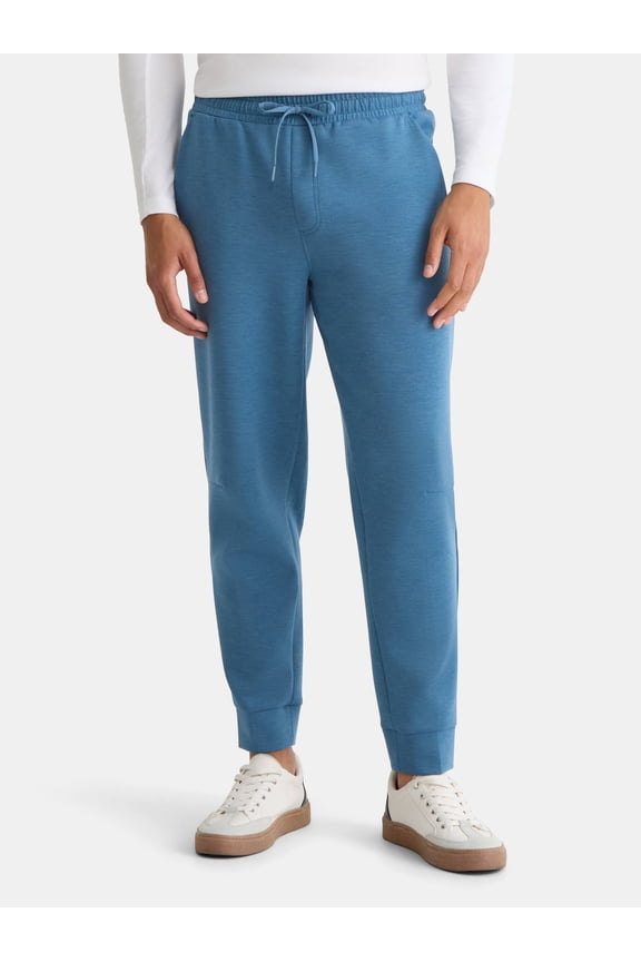 Men's and Big Men's Fusion Double Knit Joggers Pants, Sizes S-5XL