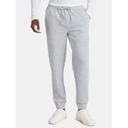 Athletic Works Men's and Big Men's Fusion Double Knit Joggers Pants, Sizes S-5XL