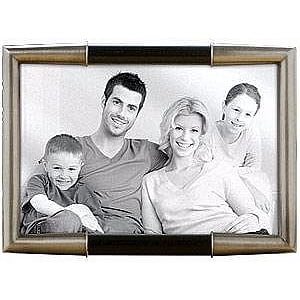 FUSION Pewter and black pine frame from Prinz - 4x6