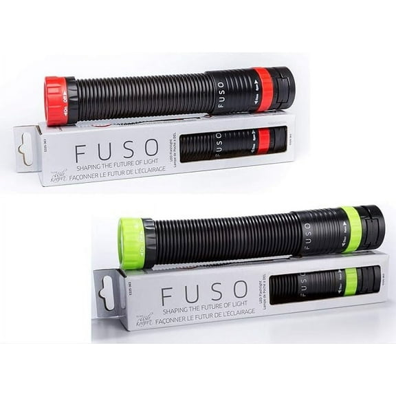 FUSO LED Flashlight RED & Green Combo Pack
