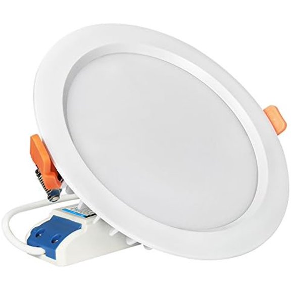 FUT069 RGB CCT 15W LED Recessed Ceiling Downlight 7 Inch IP54 Color Changing and Temperature Adjustable$$Tools & Hardware Other