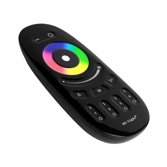 Miboxer FUT096-B - 4-Zone Touch RGBW LED Remote 2.4GHz Black