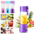 thumbnail image 1 of FUTATA Electric Juicer Cup Portable Personal Blender Bottles Easy To Use Mini Blender Machines With USB Rechargeable For Fruit Vegetable Smoothie Shakes, 1 of 7