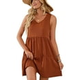 thumbnail image 1 of FUTATA Fashion Dress For Women Girls Pregnant Maternity Sleeveless Shift Dresses V Neck Summer Beach Dress Cover Up Casual Loose Flowy Swing Dress Sundress, 1 of 7